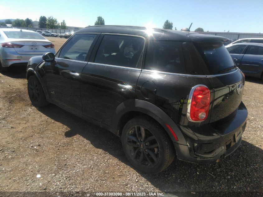 2013 MINI COOPER COUNTRYMAN S ALL4 - WMWZC5C50DWP32115