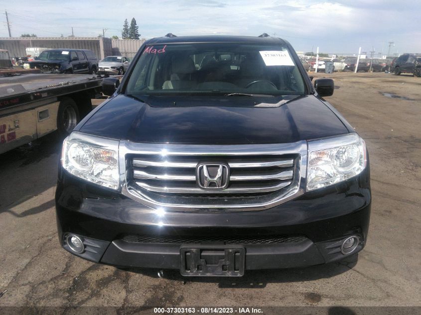 2013 HONDA PILOT EX-L - 5FNYF4H6XDB034374