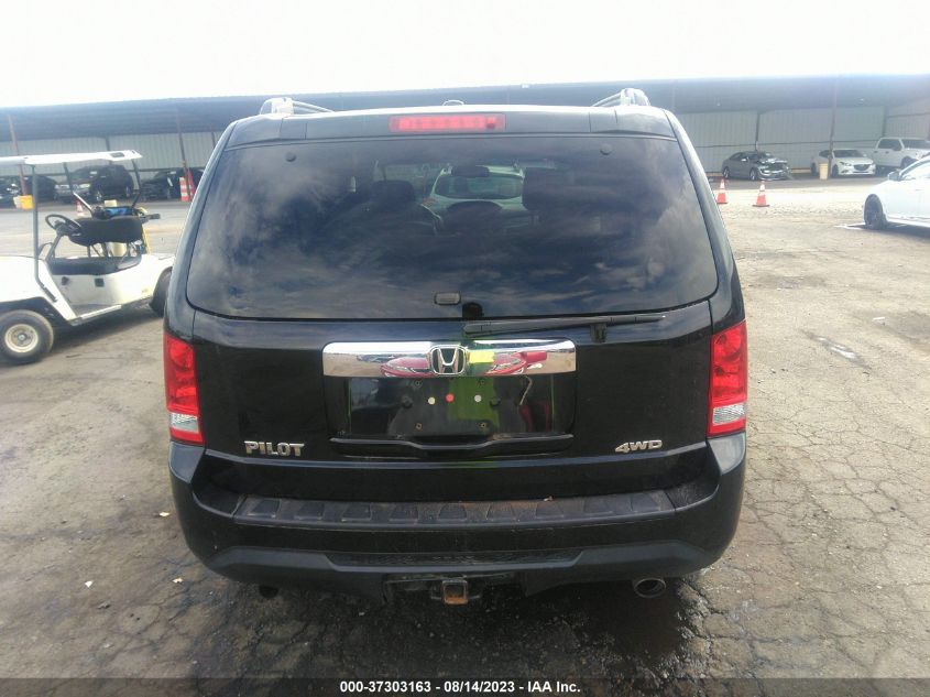 2013 HONDA PILOT EX-L - 5FNYF4H6XDB034374