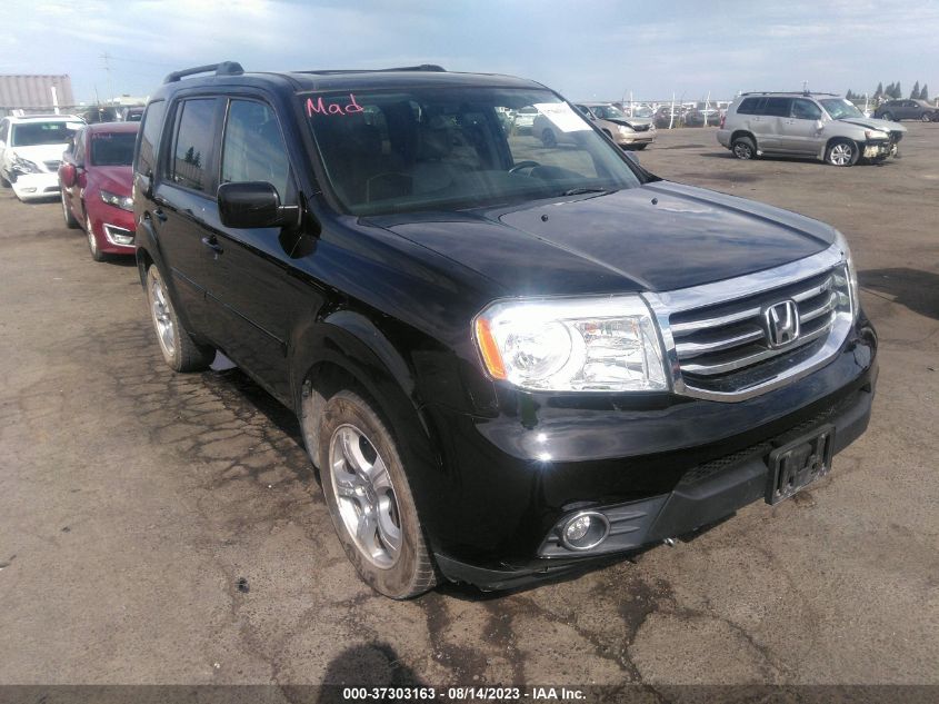 2013 HONDA PILOT EX-L - 5FNYF4H6XDB034374