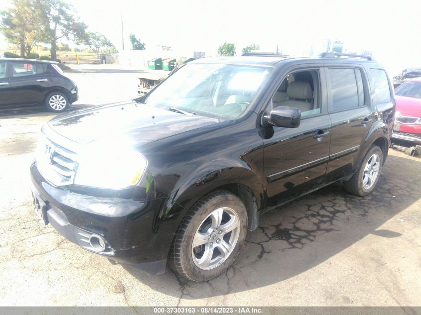 2013 HONDA PILOT EX-L - 5FNYF4H6XDB034374