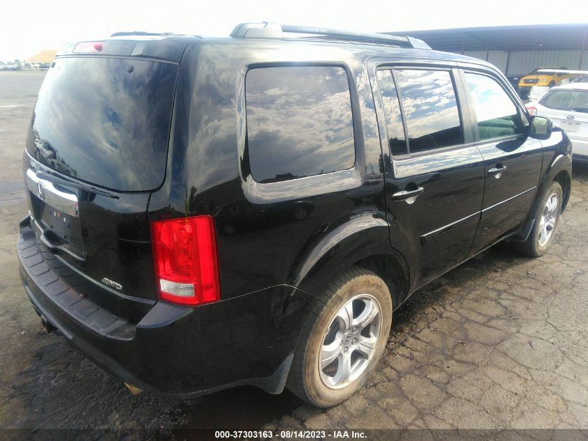 2013 HONDA PILOT EX-L - 5FNYF4H6XDB034374