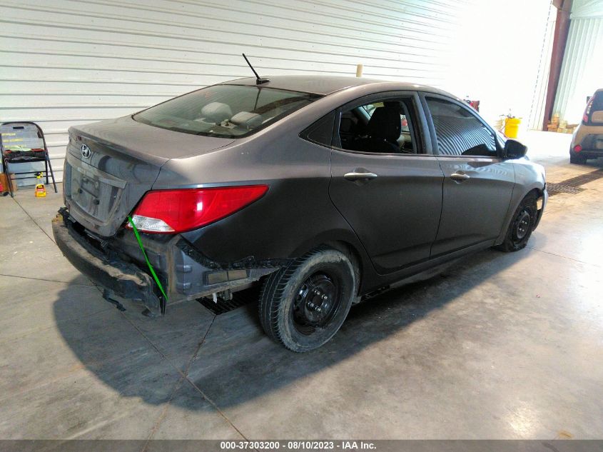 2016 HYUNDAI ACCENT SE - KMHCT4AE9GU946280