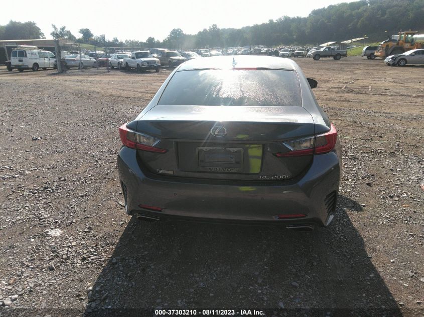 2016 LEXUS RC 200T JTHHA5BCXG5002080