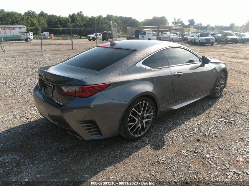 2016 LEXUS RC 200T JTHHA5BCXG5002080