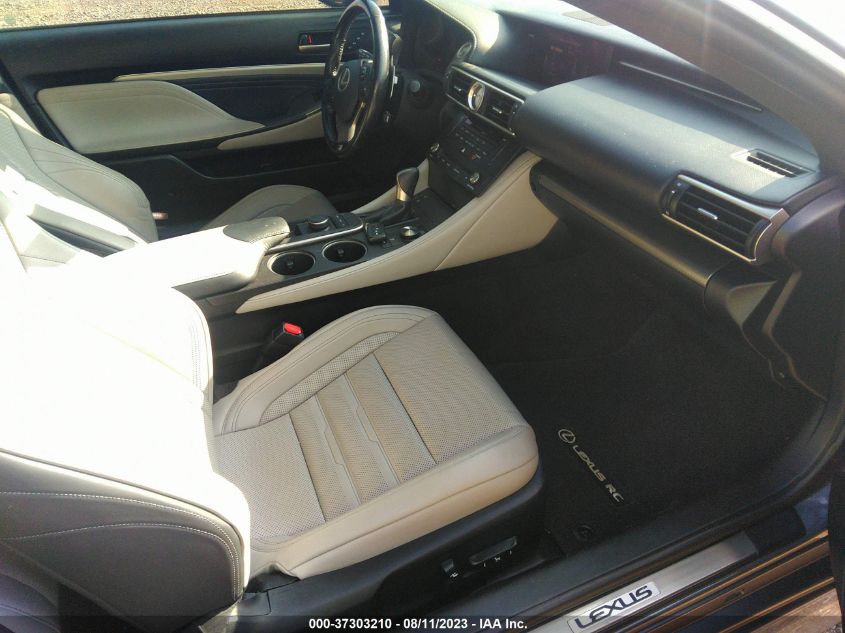 2016 LEXUS RC 200T JTHHA5BCXG5002080