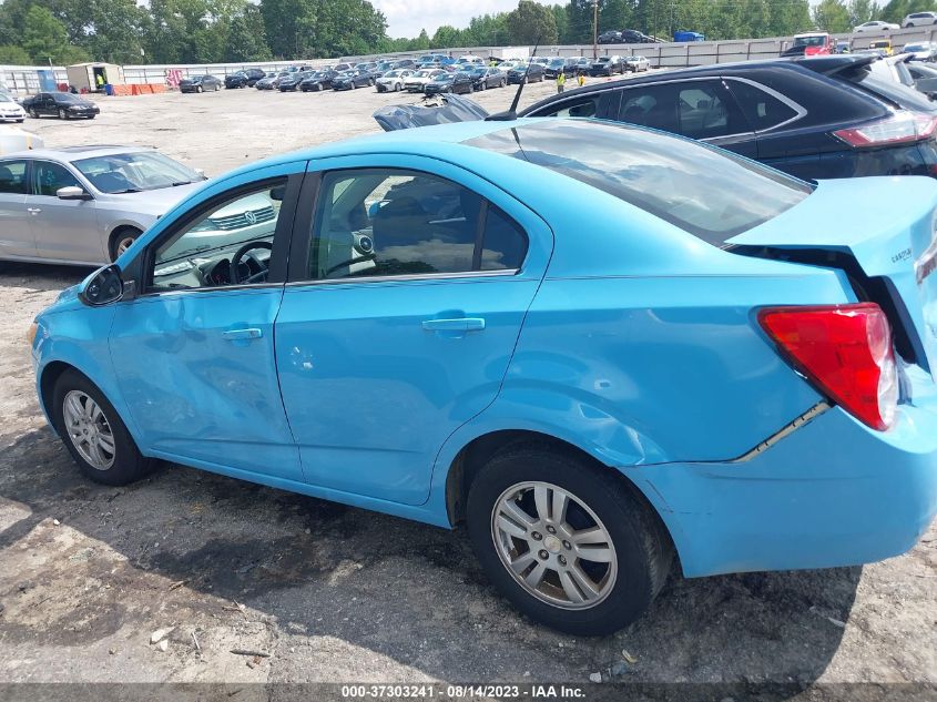 2014 CHEVROLET SONIC LT - 1G1JC5SB1E4168343