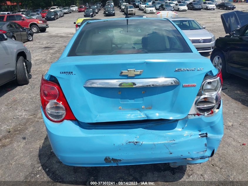 2014 CHEVROLET SONIC LT - 1G1JC5SB1E4168343
