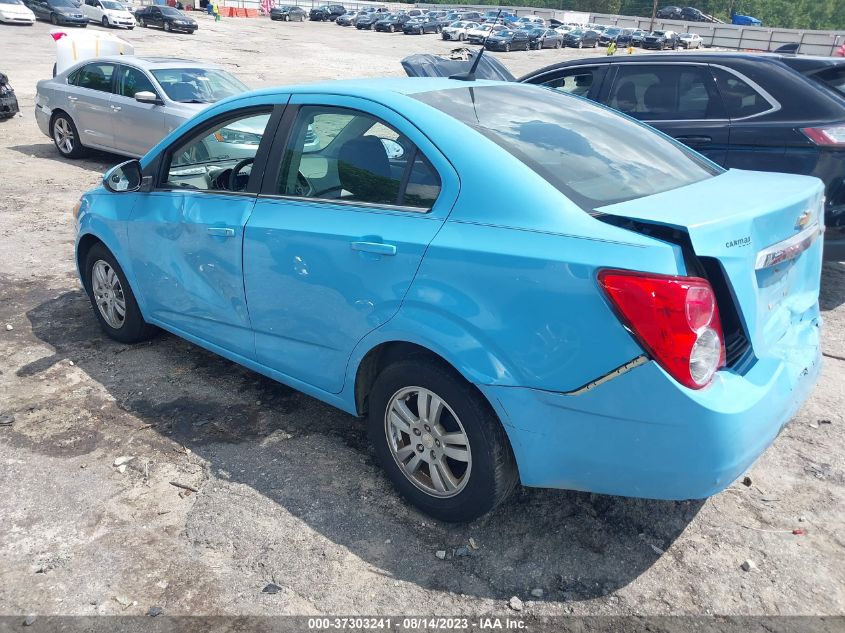 2014 CHEVROLET SONIC LT - 1G1JC5SB1E4168343