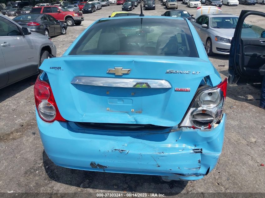 2014 CHEVROLET SONIC LT - 1G1JC5SB1E4168343