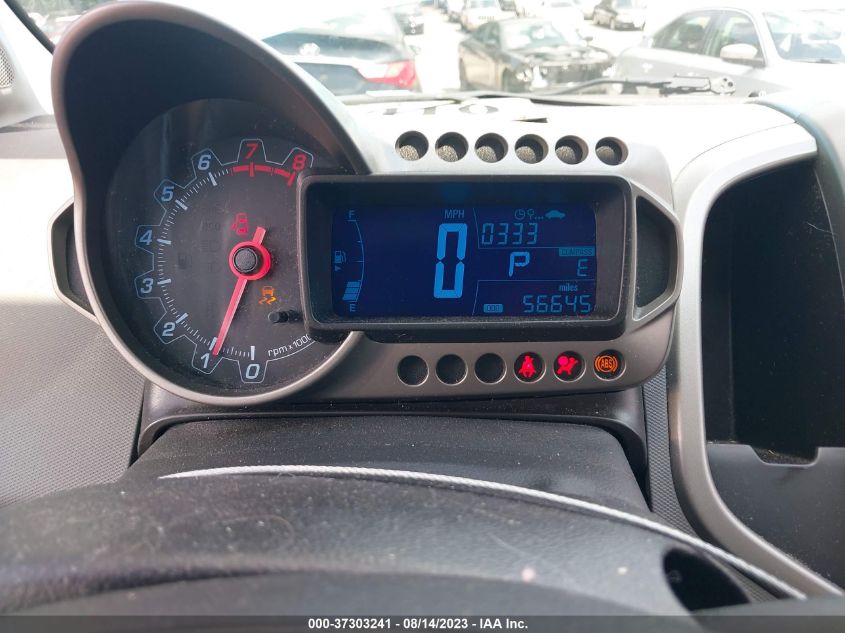 2014 CHEVROLET SONIC LT - 1G1JC5SB1E4168343