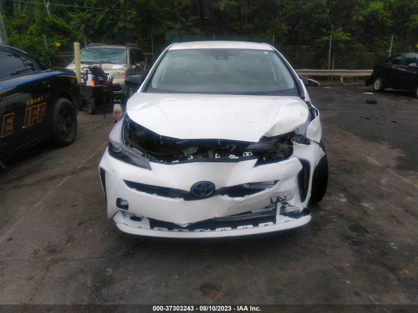 2022 TOYOTA PRIUS L - JTDKAMFU1N3165665