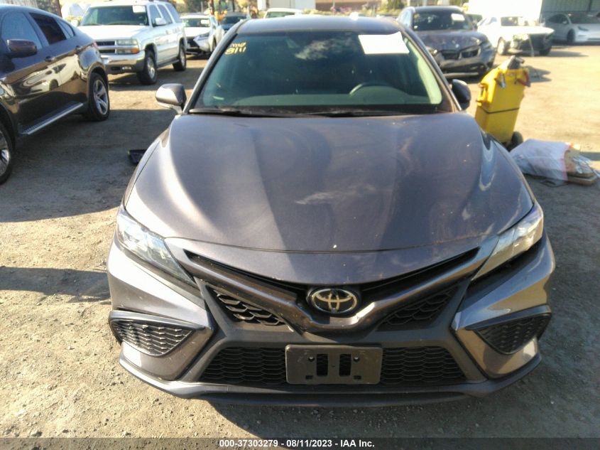 2022 TOYOTA CAMRY SE - 4T1G11AK2NU678102