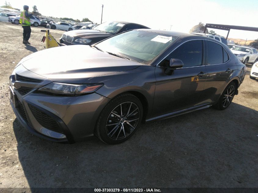 2022 TOYOTA CAMRY SE - 4T1G11AK2NU678102