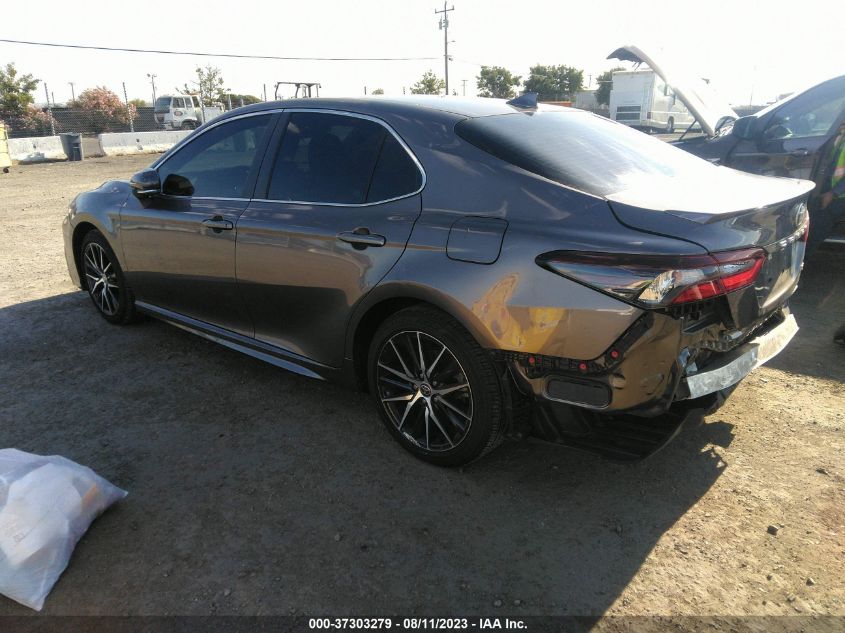 2022 TOYOTA CAMRY SE - 4T1G11AK2NU678102