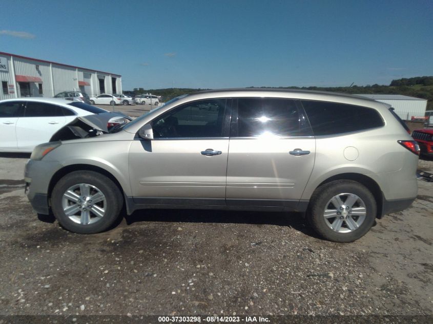 2013 CHEVROLET TRAVERSE LT - 1GNKRGKD9DJ180822