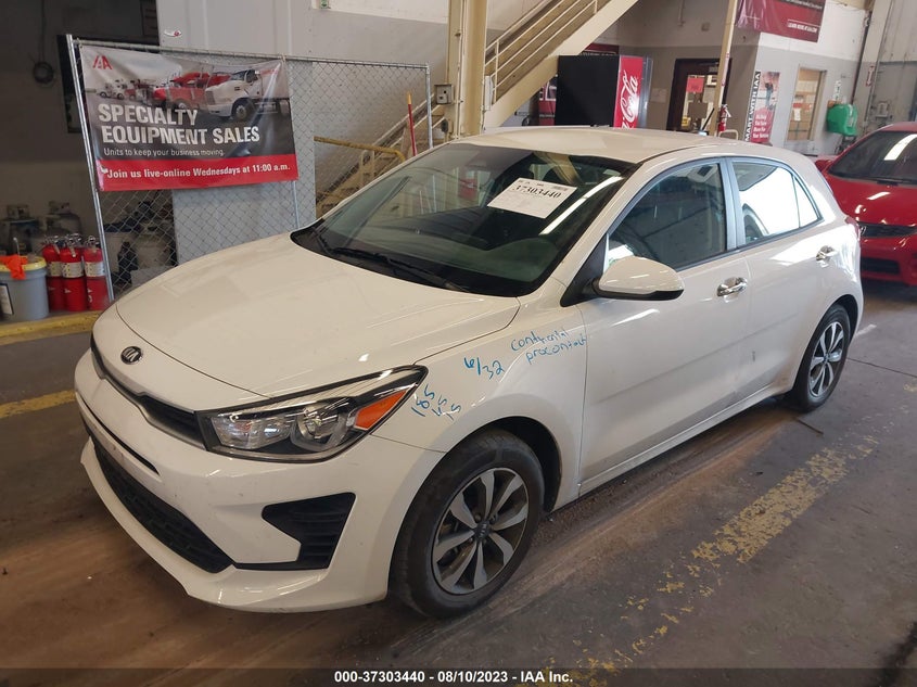 VIN 3KPA25AD5ME434201 2021 KIA RIO 5-DOOR S