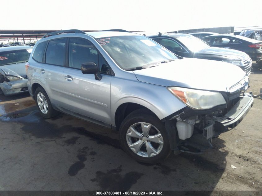 2015 SUBARU FORESTER 2.5I - JF2SJABC1FH554131