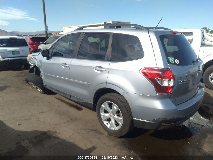 2015 SUBARU FORESTER 2.5I - JF2SJABC1FH554131