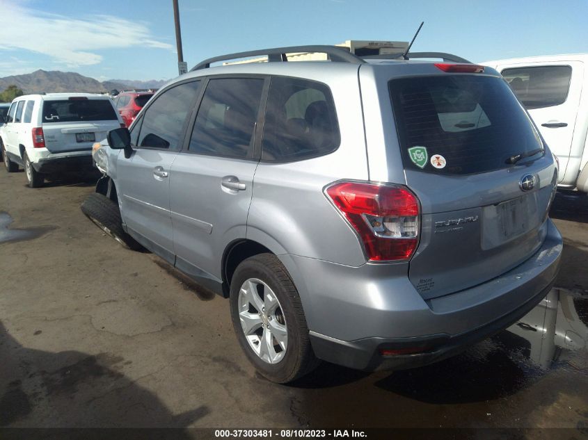 2015 SUBARU FORESTER 2.5I - JF2SJABC1FH554131