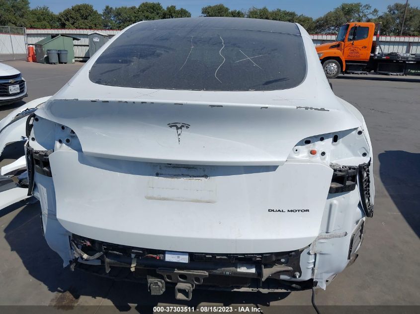 2021 TESLA MODEL Y - 5YJYGDEE6MF296479