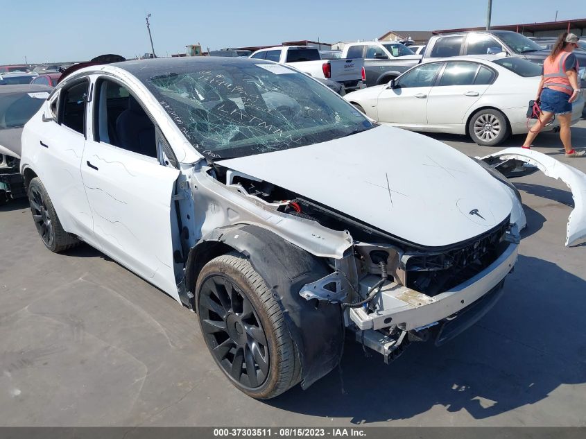 2021 TESLA MODEL Y - 5YJYGDEE6MF296479