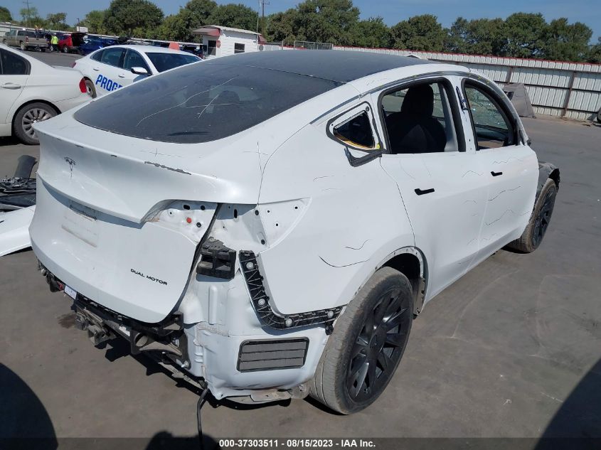 2021 TESLA MODEL Y - 5YJYGDEE6MF296479