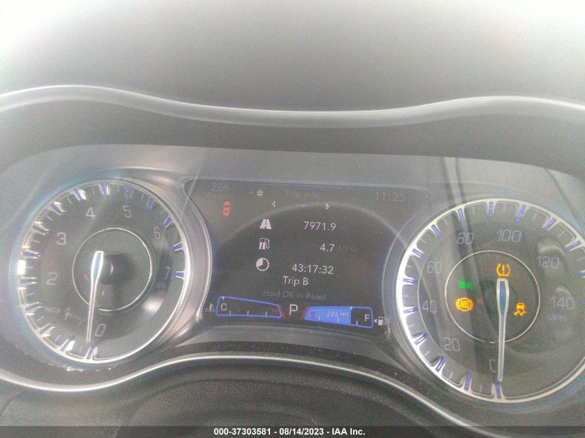 2019 CHRYSLER 300 TOURING - 2C3CCAAG3KH511582