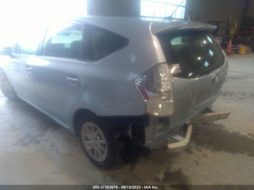 2013 TOYOTA PRIUS V TWO/THREE/FIVE - JTDZN3EU6D3235206