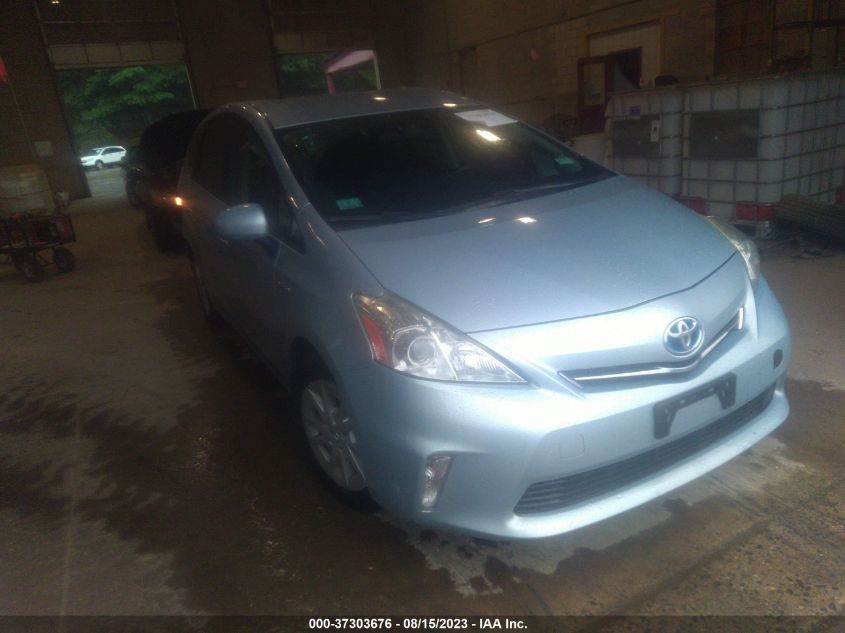 2013 TOYOTA PRIUS V TWO/THREE/FIVE - JTDZN3EU6D3235206
