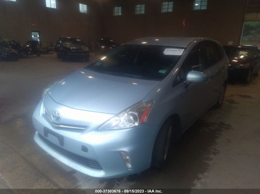 2013 TOYOTA PRIUS V TWO/THREE/FIVE - JTDZN3EU6D3235206