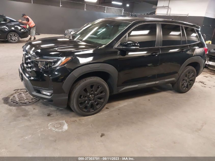 2022 HONDA PASSPORT EX-L - 5FNYF8H57NB028922