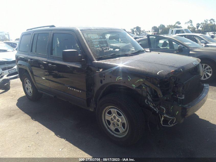 2014 JEEP PATRIOT SPORT/ALTITUDE - 1C4NJPBA3ED545871