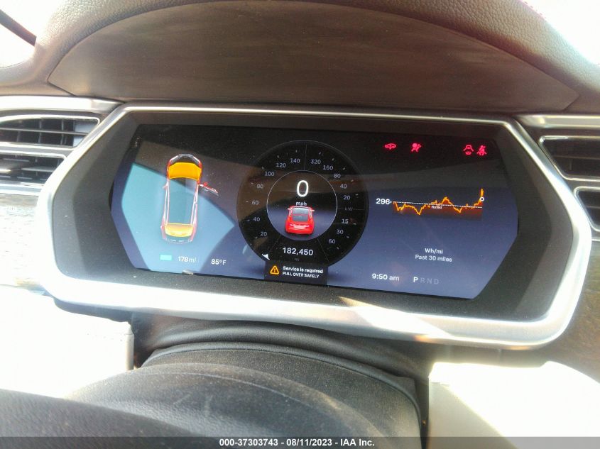 2013 TESLA MODEL S PERFORMANCE - 5YJSA1DP8DFP09687