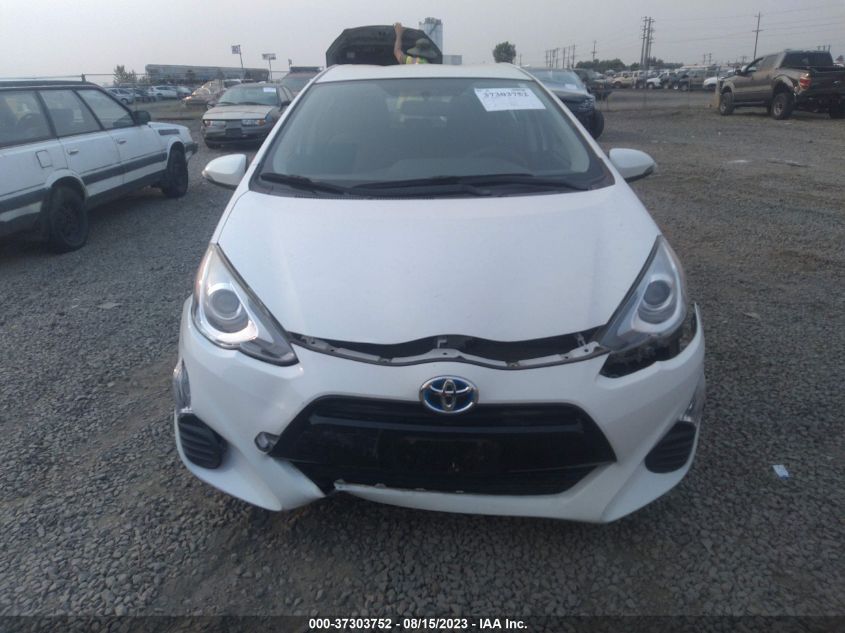 2016 TOYOTA PRIUS C ONE/TWO/THREE/FOUR - JTDKDTB39G1124570