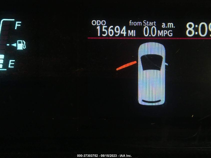 2016 TOYOTA PRIUS C ONE/TWO/THREE/FOUR - JTDKDTB39G1124570