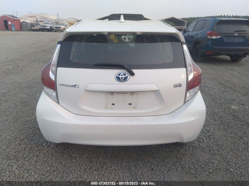 2016 TOYOTA PRIUS C ONE/TWO/THREE/FOUR - JTDKDTB39G1124570