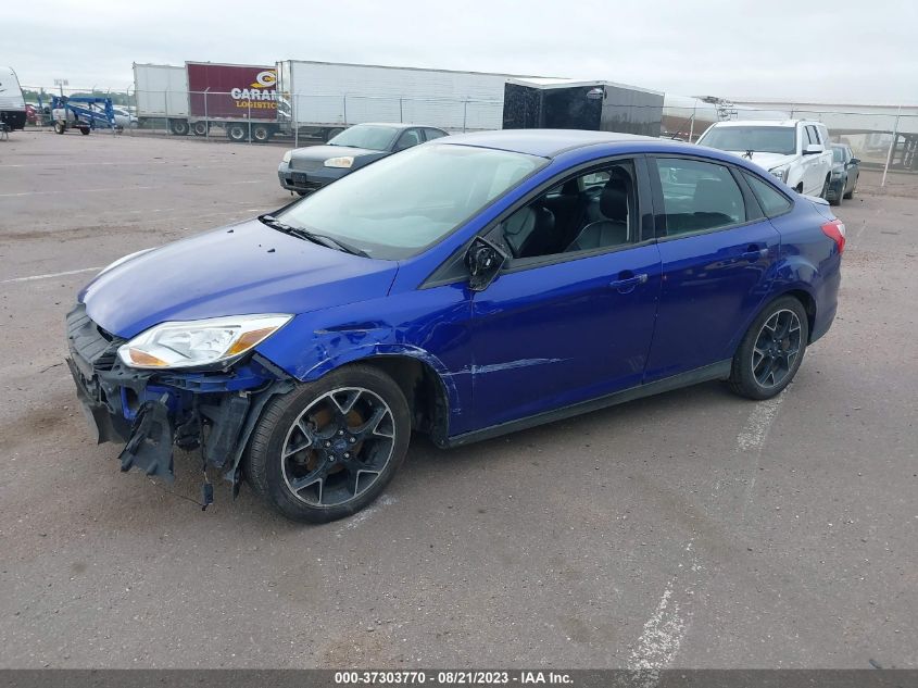 2013 FORD FOCUS SE - 1FADP3F2XDL107672