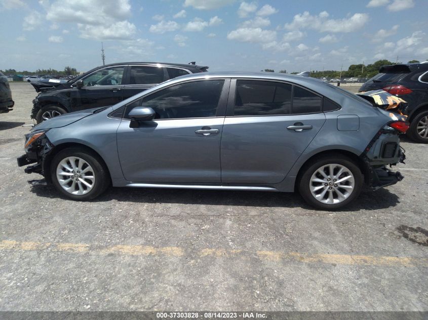 2022 TOYOTA COROLLA LE - 5YFVPMAE9NP319736