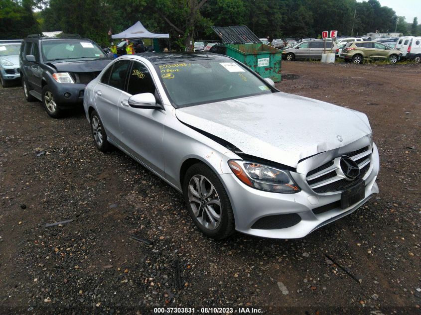 55SWF4KB3HU225958 2017 MERCEDES-BENZ C-CLASS, photo no. 1