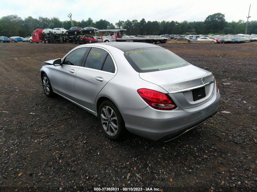 55SWF4KB3HU225958 2017 MERCEDES-BENZ C-CLASS, photo no. 3