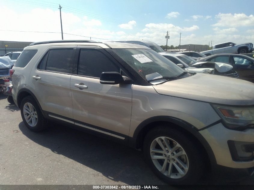 2017 FORD EXPLORER XLT - 1FM5K7DH7HGB90452