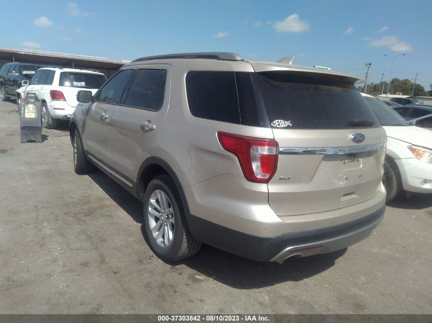 2017 FORD EXPLORER XLT - 1FM5K7DH7HGB90452