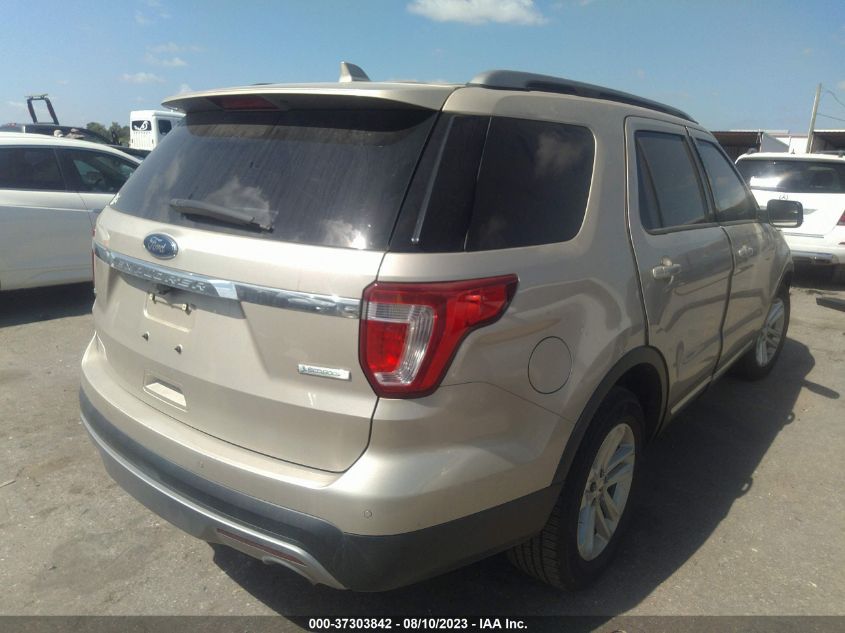 2017 FORD EXPLORER XLT - 1FM5K7DH7HGB90452