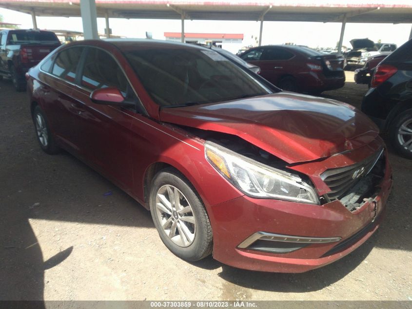 2015 HYUNDAI SONATA SE - 5NPE24AFXFH004742