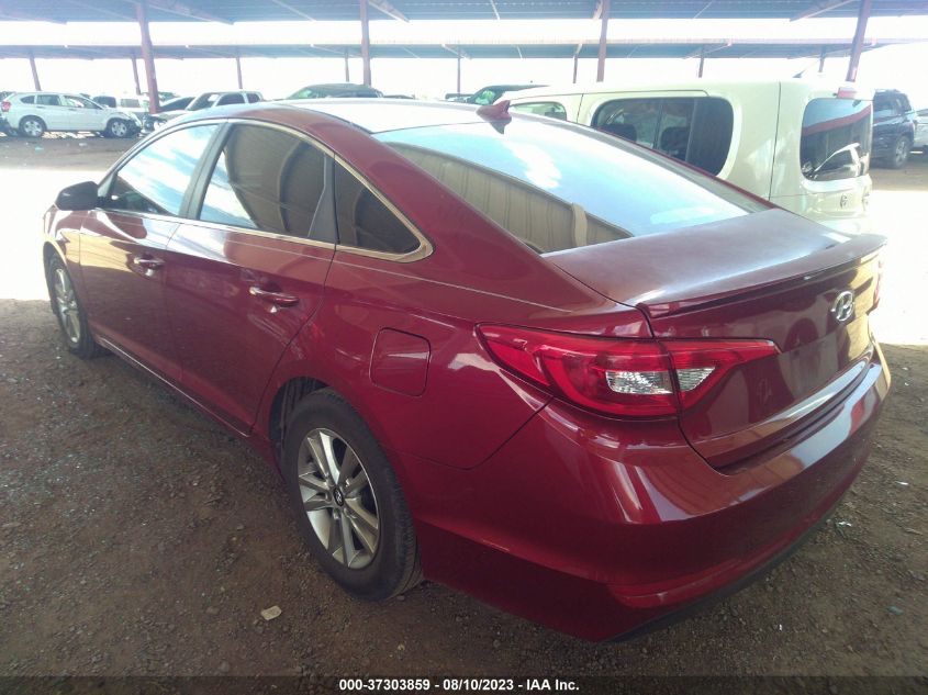 2015 HYUNDAI SONATA SE - 5NPE24AFXFH004742