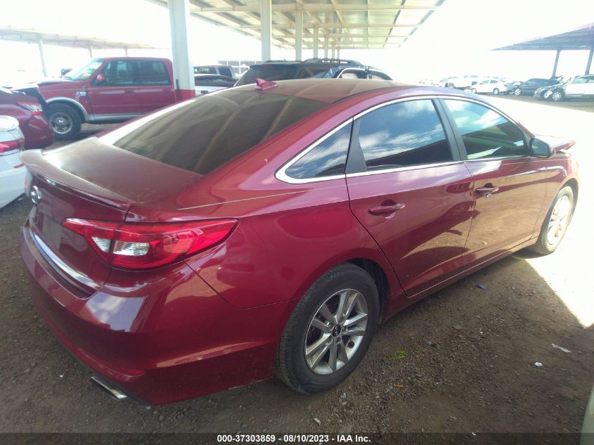 2015 HYUNDAI SONATA SE - 5NPE24AFXFH004742