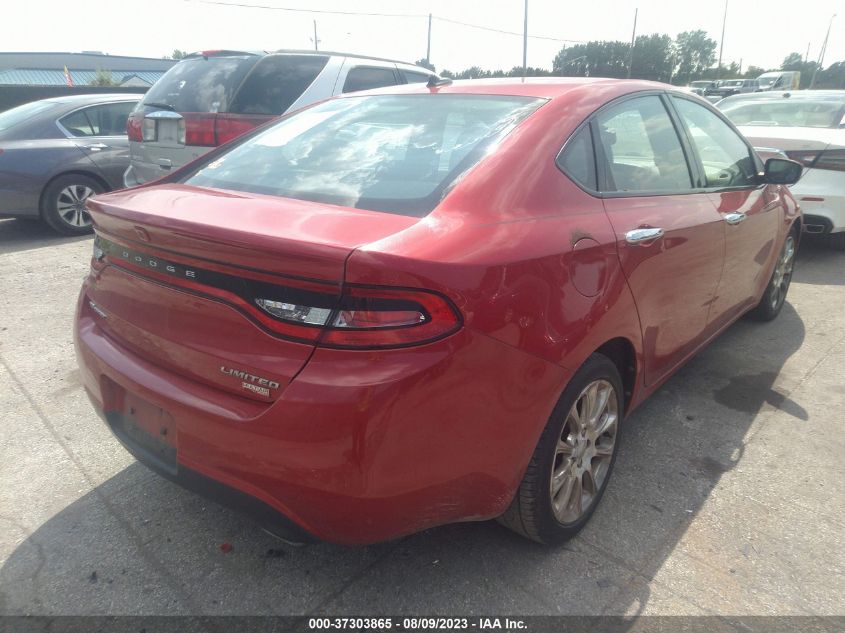 2013 DODGE DART LIMITED - 1C3CDFCH6DD181906