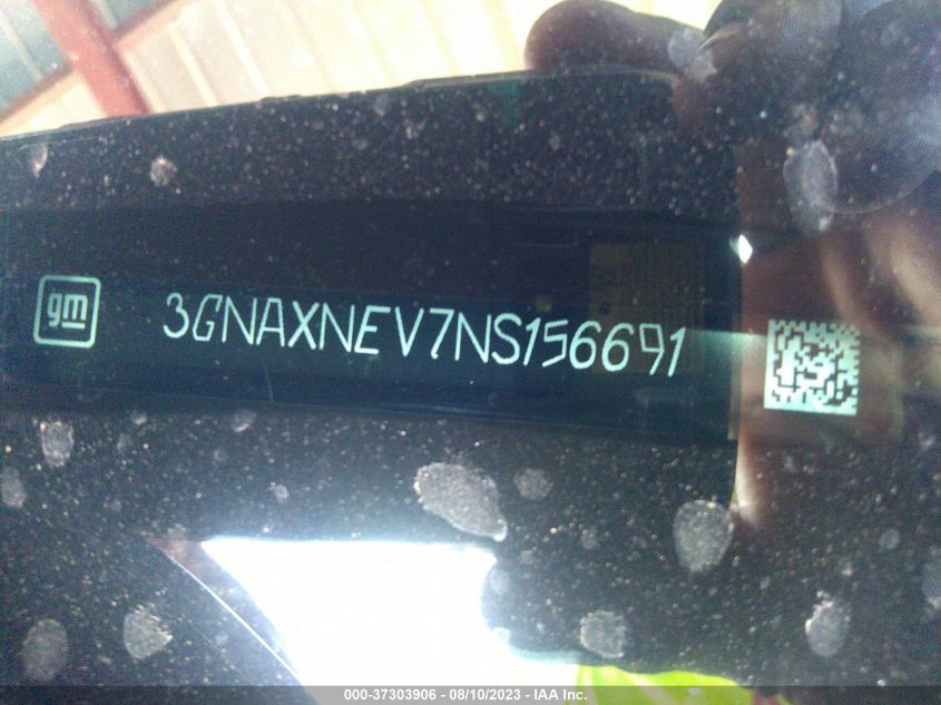 2022 CHEVROLET EQUINOX PREMIER - 3GNAXNEV7NS156691