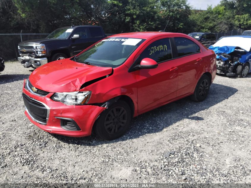 1G1JB5SH4H4143531 | 2017 CHEVROLET SONIC